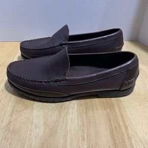 Eddie Bauer Women's‎ Shoes Loafers Brown Soft Leather Size 10W